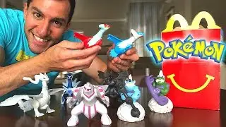 Opening ALL McDonald's NEW POKEMON TOYS 2018 (New Pokemon Cards!)