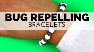 How to Make All Natural Bug Repellent Bracelets