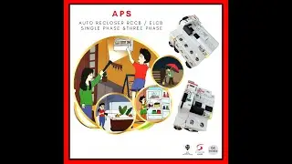 RCCB with Auto Reclose System Brand APS