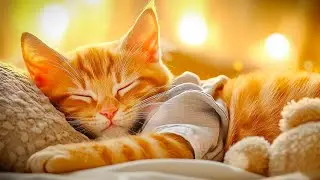 Calming music for Cats 🎵 Cat anxiety music no ads Cat music for sleep  Piano cat music