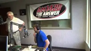 JC Sullivan shows off how smart he is