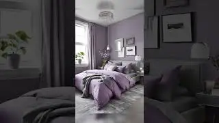 Purple bedroom ideas#decoration #shorts#purple #bedroom #decor
