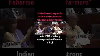 Indian PM Modi's Strong Message Amid Tariff Tensions with US