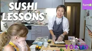 Sushi Lessons in Japan at TripAdvisor's #1 Cooking School (Ep.  27) - Family Travel Channel