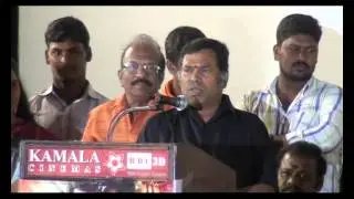 Actor Mayil Samy at Dhanush 5aam Vaguppu Audio Launch