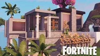 Fortnite Creative - Modern Luxury Mansion (Speed Build)