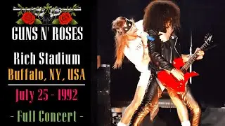 Guns N' Roses Live At: Rich Stadium, Buffalo, NY, 1992 | Better Audio