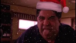 How bout that jolly face when he saw the gift