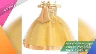 Shop Kids Baby Toddler Girl Special occasion Elegant Dress &bull; Birthday Party Dress Gown &bull; Special ...