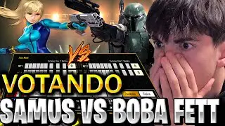 VOTANDO SAMUS ARAN VS BOBA FETT| LAS EPICAS BATALLAS DE RAP DEL FRIKISMO
