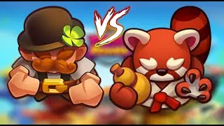 Rush Royale | Max Spirit Master vs Max Bruiser