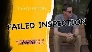 Wire Management For Solar Panels | Failed Inspection!