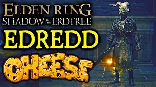 ELDEN RING DLC BOSS GUIDES: How To Cheese Black Knight Edredd!