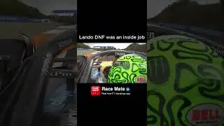 Lando DNF was an inside job
