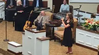 SPIRIT FILLED SOLOIST SINGS HOW GREAT THOU ART FIRST FREE WILL BAPTIST CHURCH SEFFNER FL MAY 4 2025