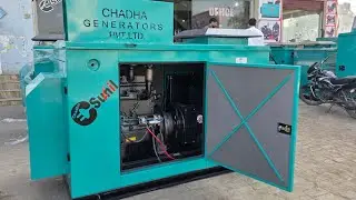 50kva Generator Tata 1109 Refurnished Engine | Chadha Generators Ladwa | Silent DG Set | Tata Engine