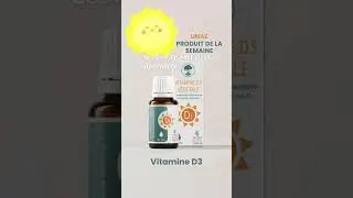 🟡 Produit de la semaine : Vitamine D3 UNAE 🌿☀️