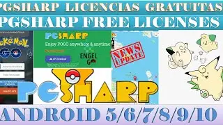 PGSHARP FREE LICENSES (LICENCIAS GRATIS) + POKEMOD + SOLSTICE EVENT + WEEDLE COMMUNITY DAY