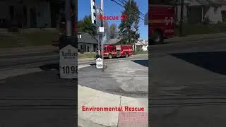 Rescue 57 Responding to an Environmental Rescue #goprohero8 #pierce #qfd57 #rescue57
