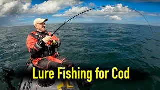 Catching Cod on Lures and Light Gear - Kayak Sea Fishing UK