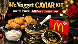 Бесплатный набор McNugget Caviar Kit от McDonald's | 10 февраля 2025 г.