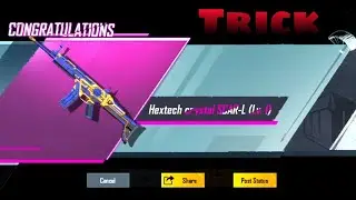 HEXTECH CRYSTAL SCAR-L CRATE OPENING CRYSTAL SCARL LUCKY SPIN NEW SCARL SPIN PUBG MOBILE BGMI