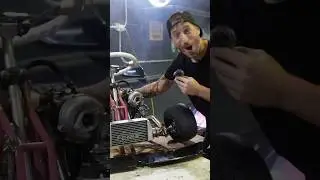 TURBO 150cc drift go kart FLAME TUNE 🔥 #turbo #gokart #driftkart