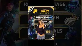 Free Fire Max Pro League New Tournament 😹