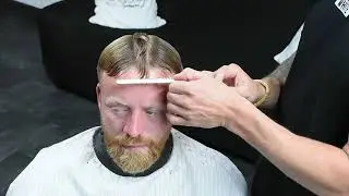 Fast Fade, textured mid length crop.