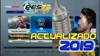 PES 6 ACTUALIZADO ABRIL 2019 PC - INFINITTY PATCH 2019 Gameplay