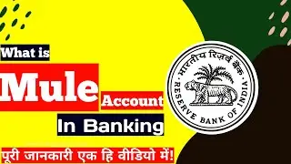 What is mule account in hindi | mule account kya hota hai | mule account kya hai | banking