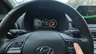 Включение функции LIMIT, на Hyundai kona electric 2022, европейский рестайлинг