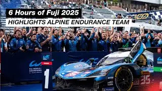 Highlights - FIA WEC 6 Hours of Fuji 2025 with Alpine Endurance Team! 🇯🇵