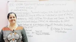 Relationship Between National Income And Economic Welfare | Measurement Of National Income (Part -2)