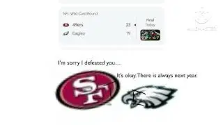 Good game 49ers&hellip; there&rsquo;s always next year.