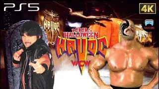 Kurasawa vs Hawk - WCW Halloween Havoc 1995 /WWE 2K25 / PS5 SLIM GAMEPLAY