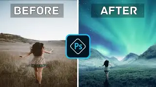 Fantasy Aurora | Photoshop Photo Manipulation Tutorial