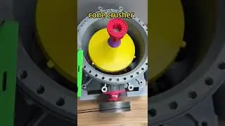 cone crusher #crushing #3dprinted #machine #conecrusher