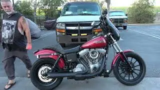 Охотничьи мотоциклы Harley-Davidson, трюковый мотоцикл Dyna 2000 года.