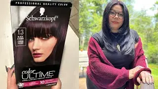 Schwarzkopf Black Cherry 🍒 Fall Hair Color Refresh