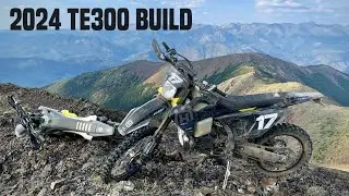 Сборка мотоцикла TE300 2024 года