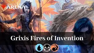 Grixis Fires of Invention | Ikoria Lair of Behemoths Arena Standard Deck  [MTG Arena