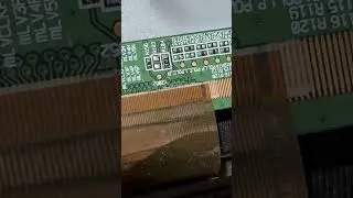 HV320WHB-F56 panel gate lines shorting problem repair #jasbirelectronics #ledpanelrepair