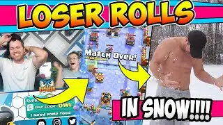 LOSER ROLLS in the ICE COLD SNOW! PLEASE HELP ME!