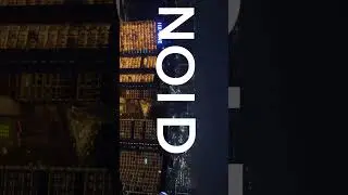 Noida Skyline 2025 | Stunning Cityscape Views #hello2lyf #noida #delhi #travel #citylights