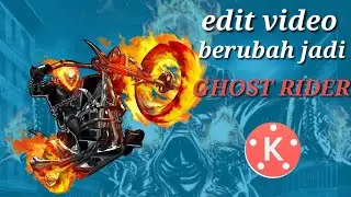 Edit video berubah jadi ghost rider