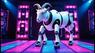 Mary Had a Robot Goat | Funny Goat Song for Kids | Silly Tech Rhyme for Preschoolers
