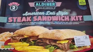 I REVIEW THIS STEAK SANDWICH MEAL KIT FROM ALDI