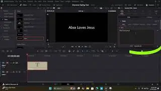Cool Text Slide Up Animation in Davinci Resolve