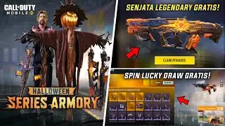 Senjata legendary GRATIS! Halloween Series Armory & spin lucky draw gratis! | CODM indonesia
